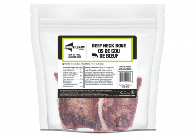 Iron Will Raw - Beef Neck Bone 454 g (1 lb)