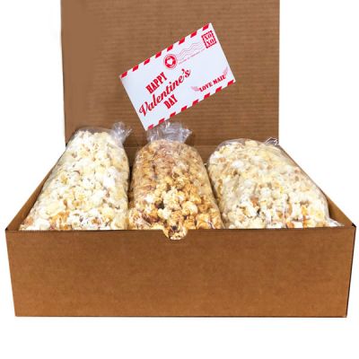 Valentine's Day Popcorn Trio-Customizable
