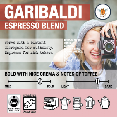  Garibaldi – Espresso Blend – Fair Trade