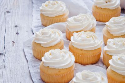 Vegan, Gluten-free Vanilla Cupcake